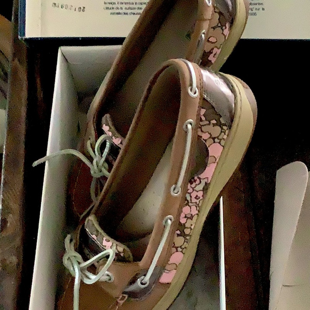 Sherry Angelfish Floral Topsider